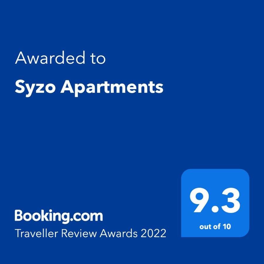 Syzo Apartments Pogradec Esterno foto